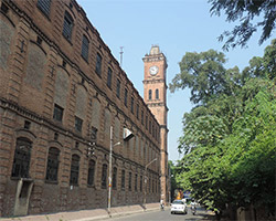 Lal imli Mill located in the heart of Kanpur city, Kanpur district